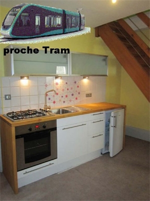 appartement à la location -   25000  BESANCON, surface 30 m2 location appartement - APR679520